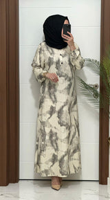 Kalıbı ve Duruşu Harika Pınar Elbise Stokta Ürün kodu :25361