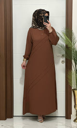 Büyük Beden Seçenekleriyle Gonca Elbise Satışta Ürün kodu :1986