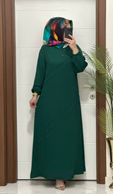 Büyük Beden Seçenekleriyle Gonca Elbise Satışta Ürün kodu :1986